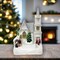 Winter Church with Christmas Tree. Christmas Village by Wizardi F07-N6-6